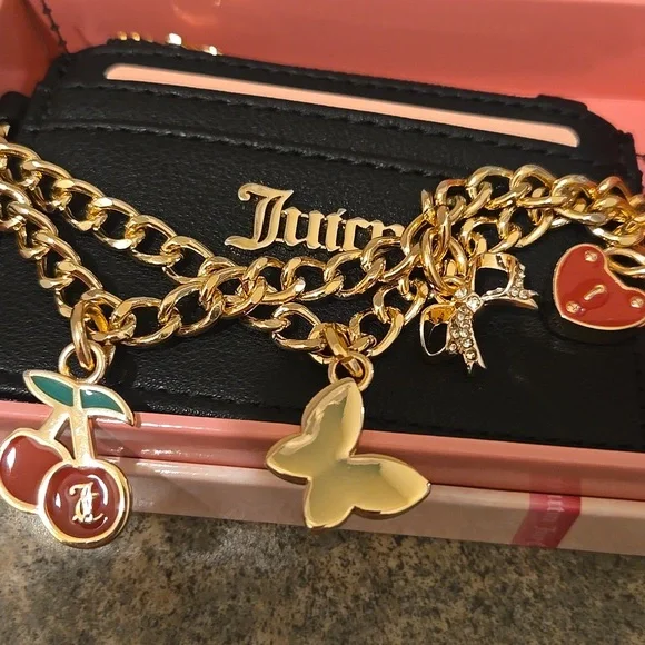 Juicy Couture  Black card holder Nwt - Picture 3 of 3